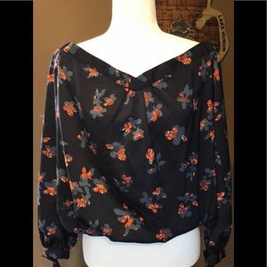 Brigitte Bailey off the shoulder blouse
